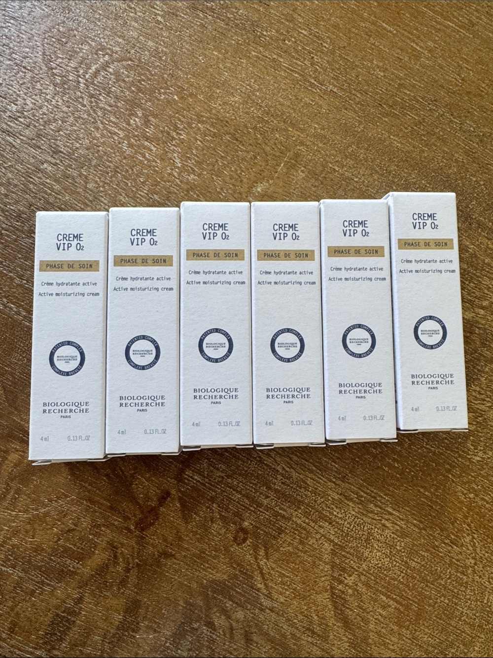 NEW Brightening Creme VIP O2 Set of 6 Samples by Biologique Recherche